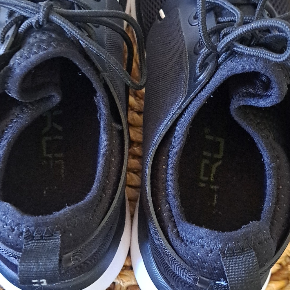 KURU Womens Atom Athletic/Running/Gym/Walking‎ Black Knit Sneakers 9 - Picture 9 of 9